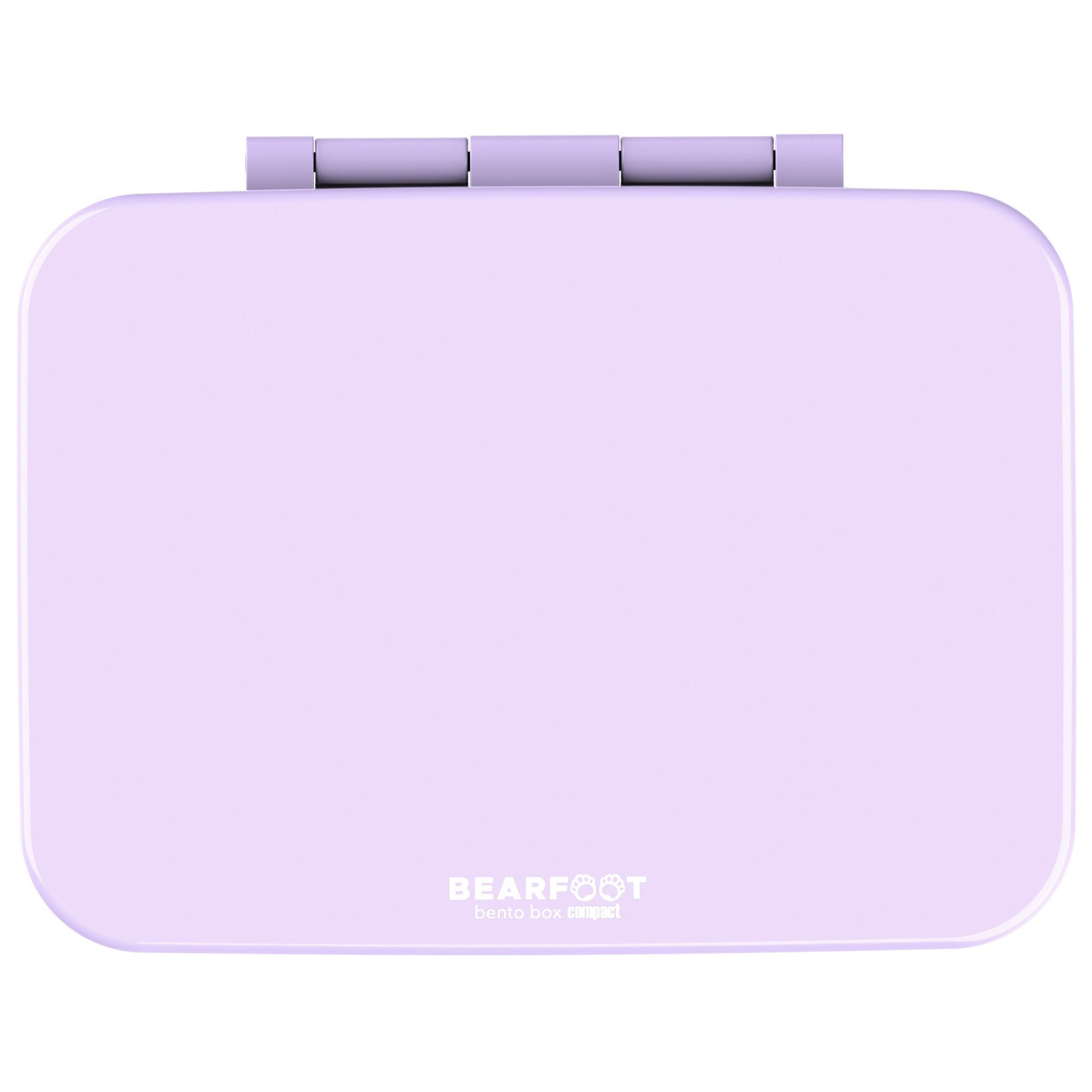 Brotdose mit Fächern, leicht & auslaufsicher - lila