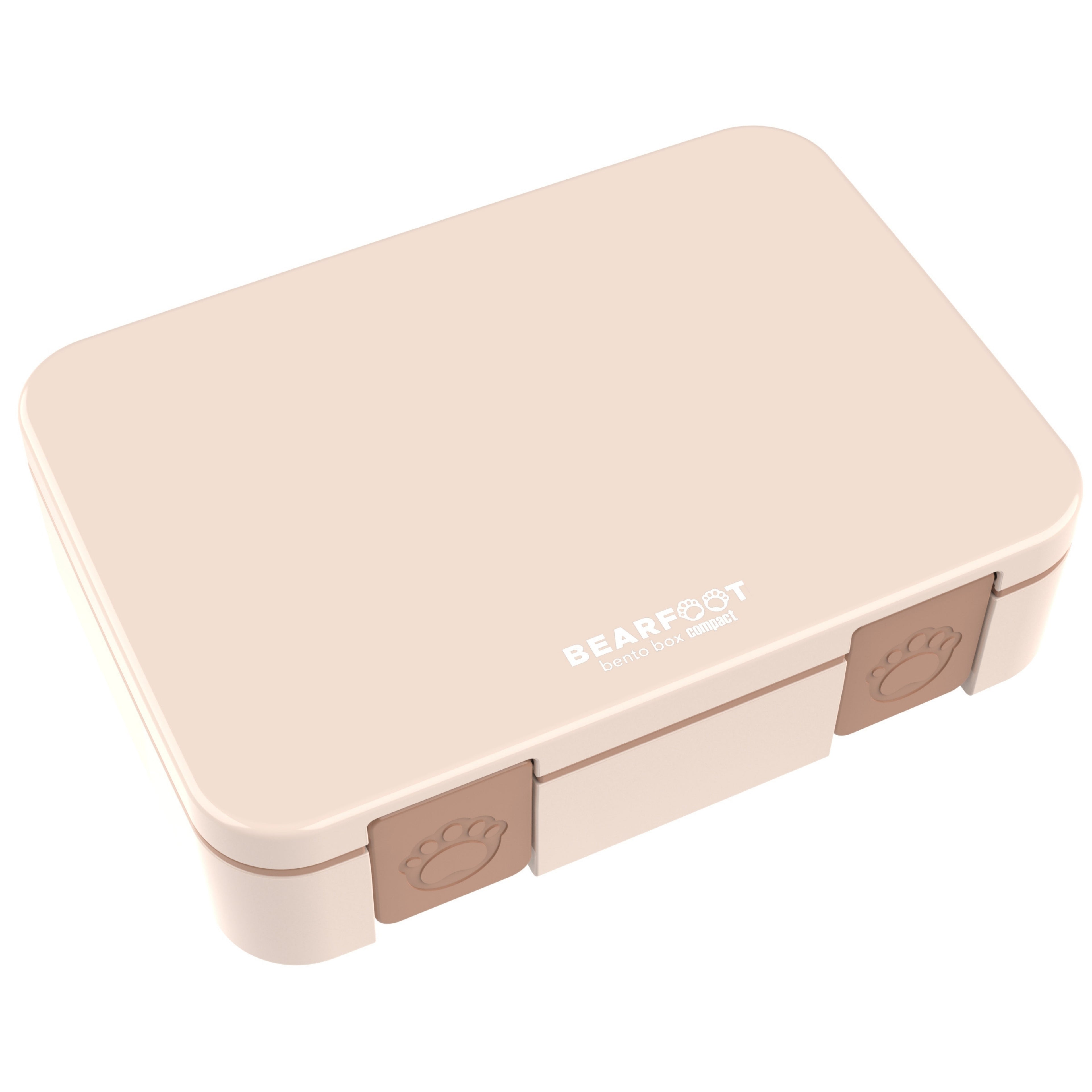 Brotdose mit Fächern, leicht & auslaufsicher - braun