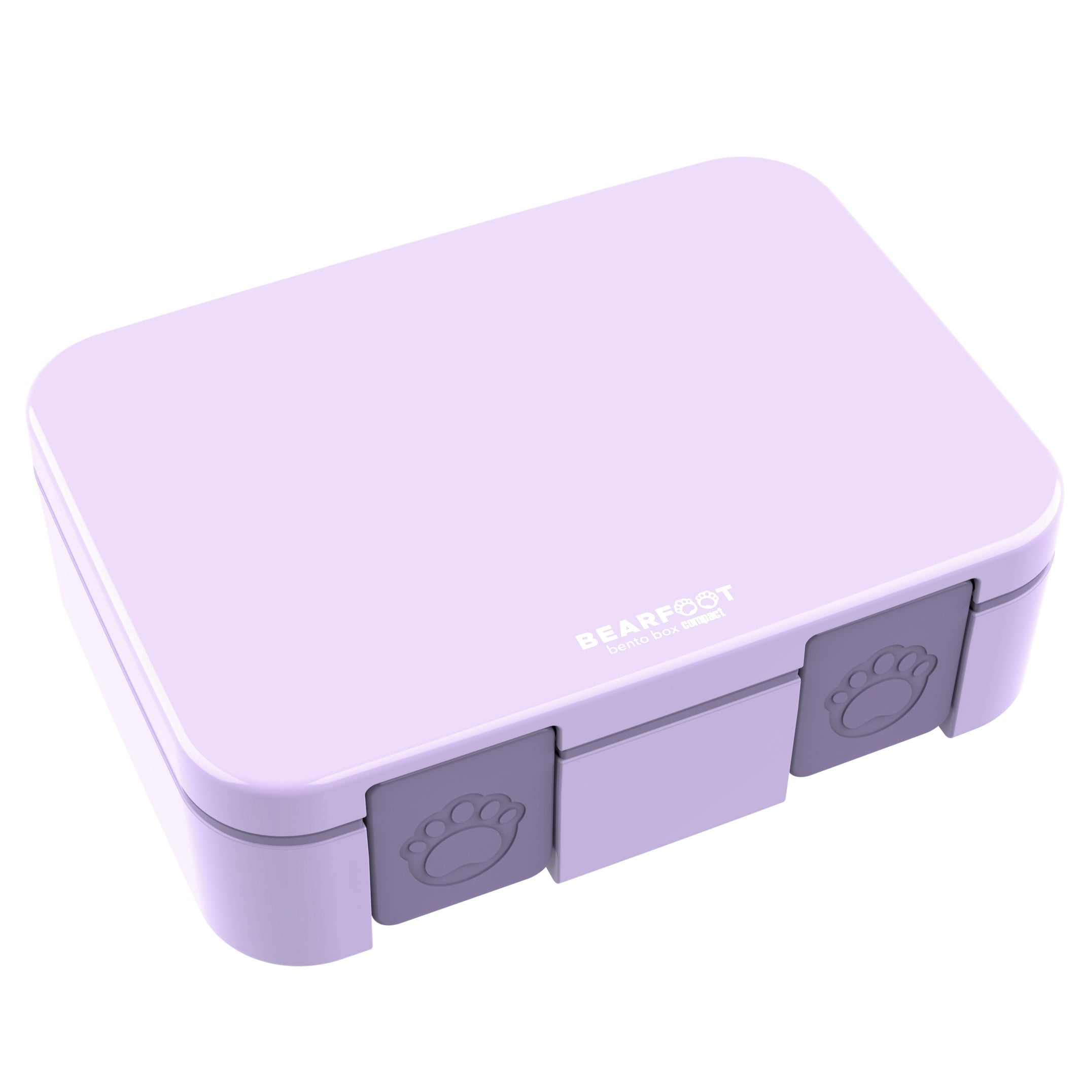 Brotdose mit Fächern, leicht & auslaufsicher - lila
