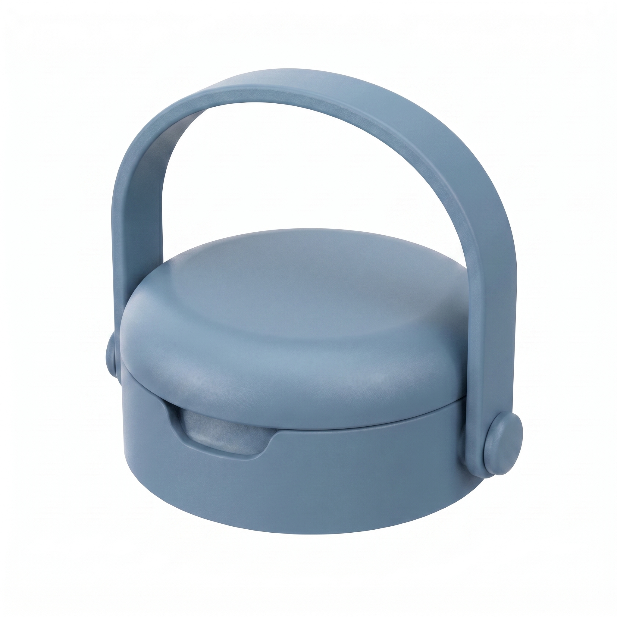 Deckel Thermobehälter Kinder Edelstahl - blau