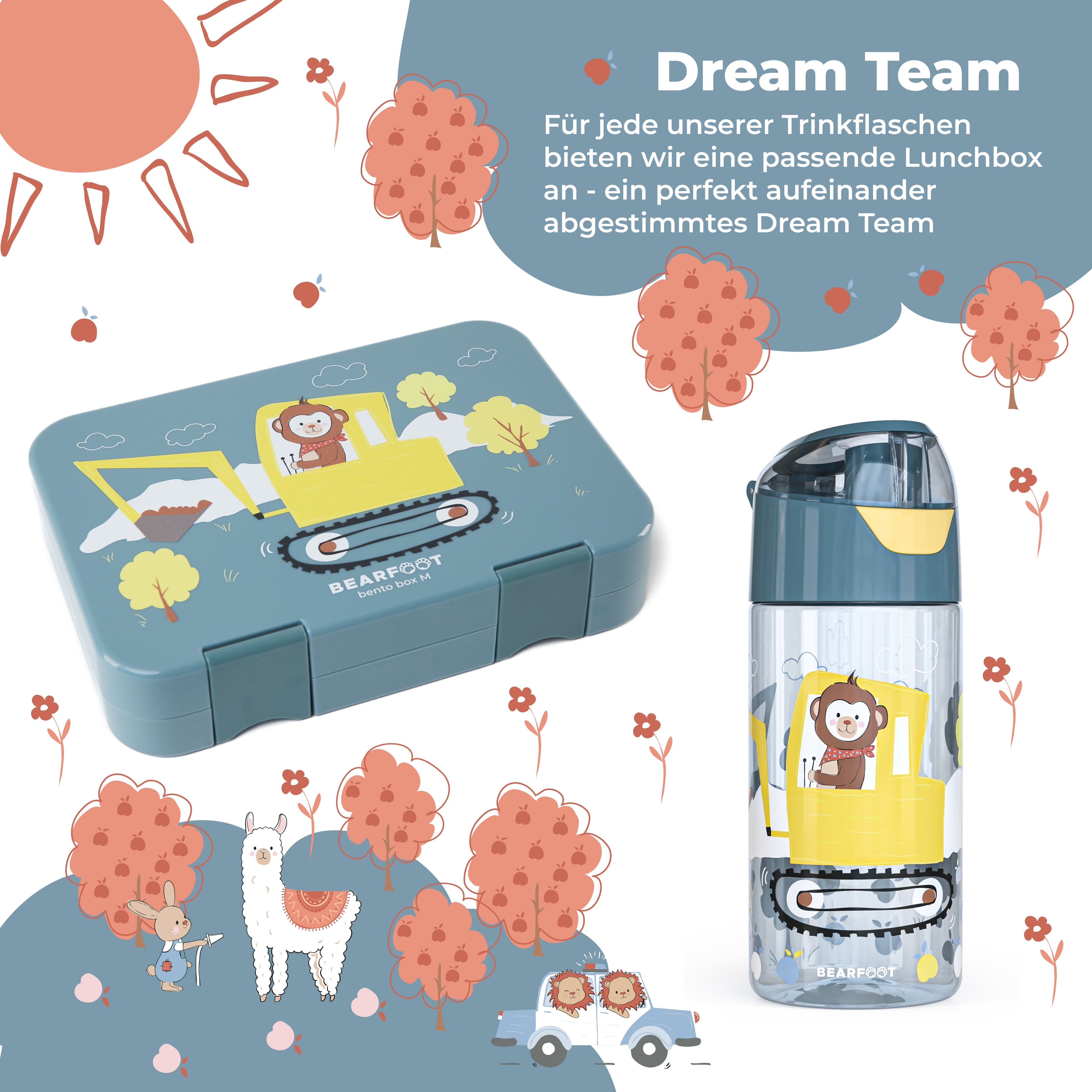 Bagger Bundle - Bento Box M & Trinkflasche 450ml