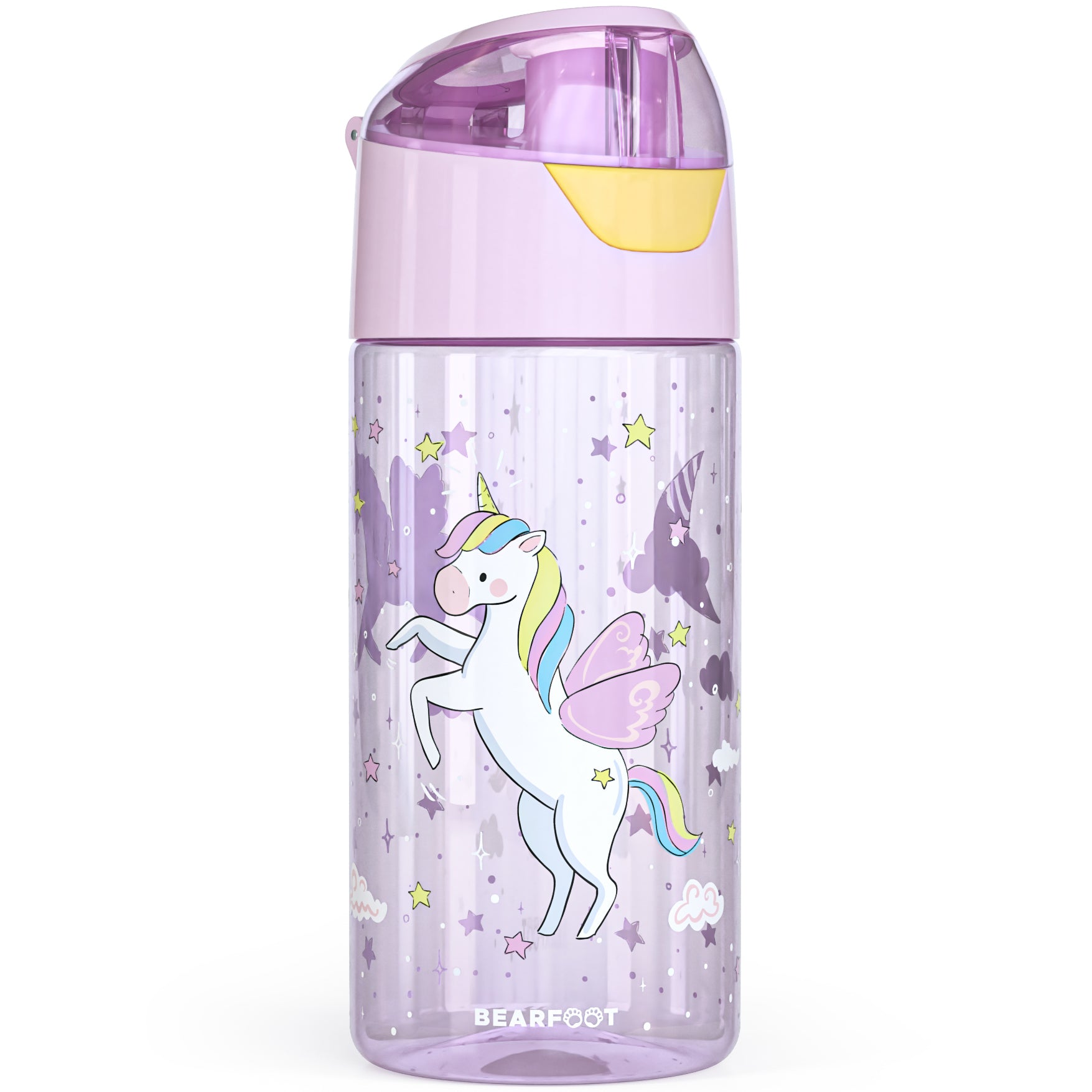 Trinkflasche Kinder, leichte Wasserflasche - Einhorn