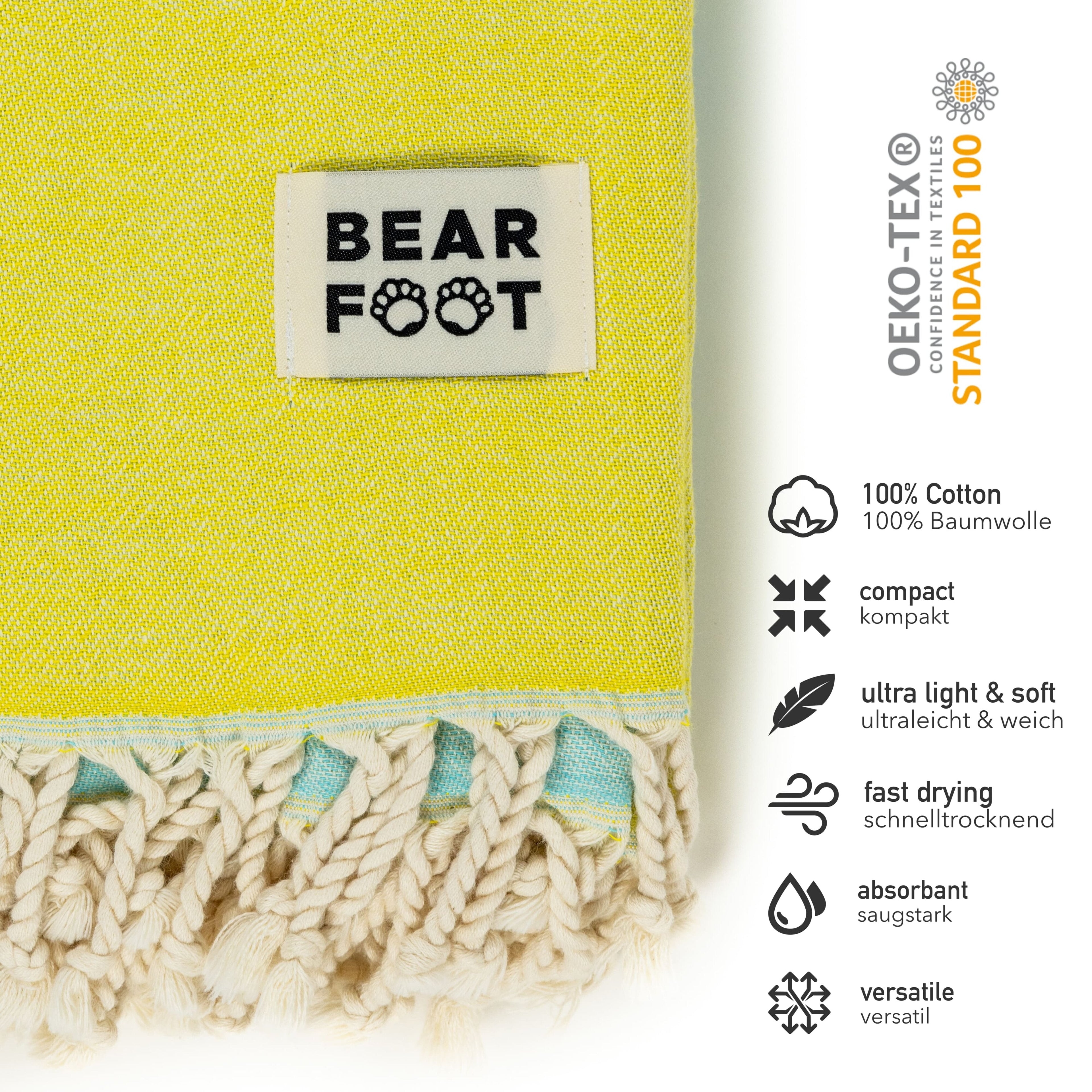 LEMON BLUE - 100% Cotton