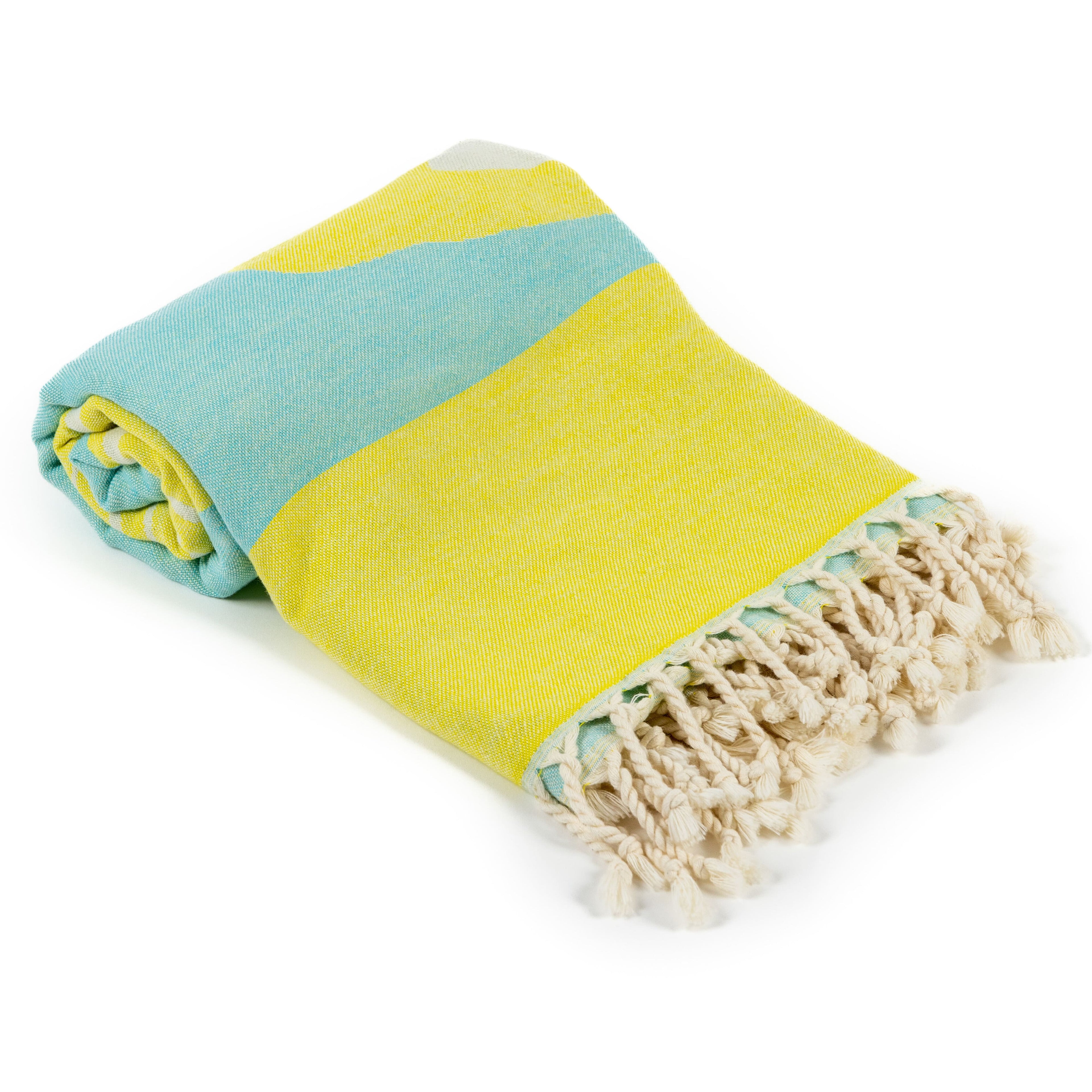 LEMON BLUE - 100% Cotton