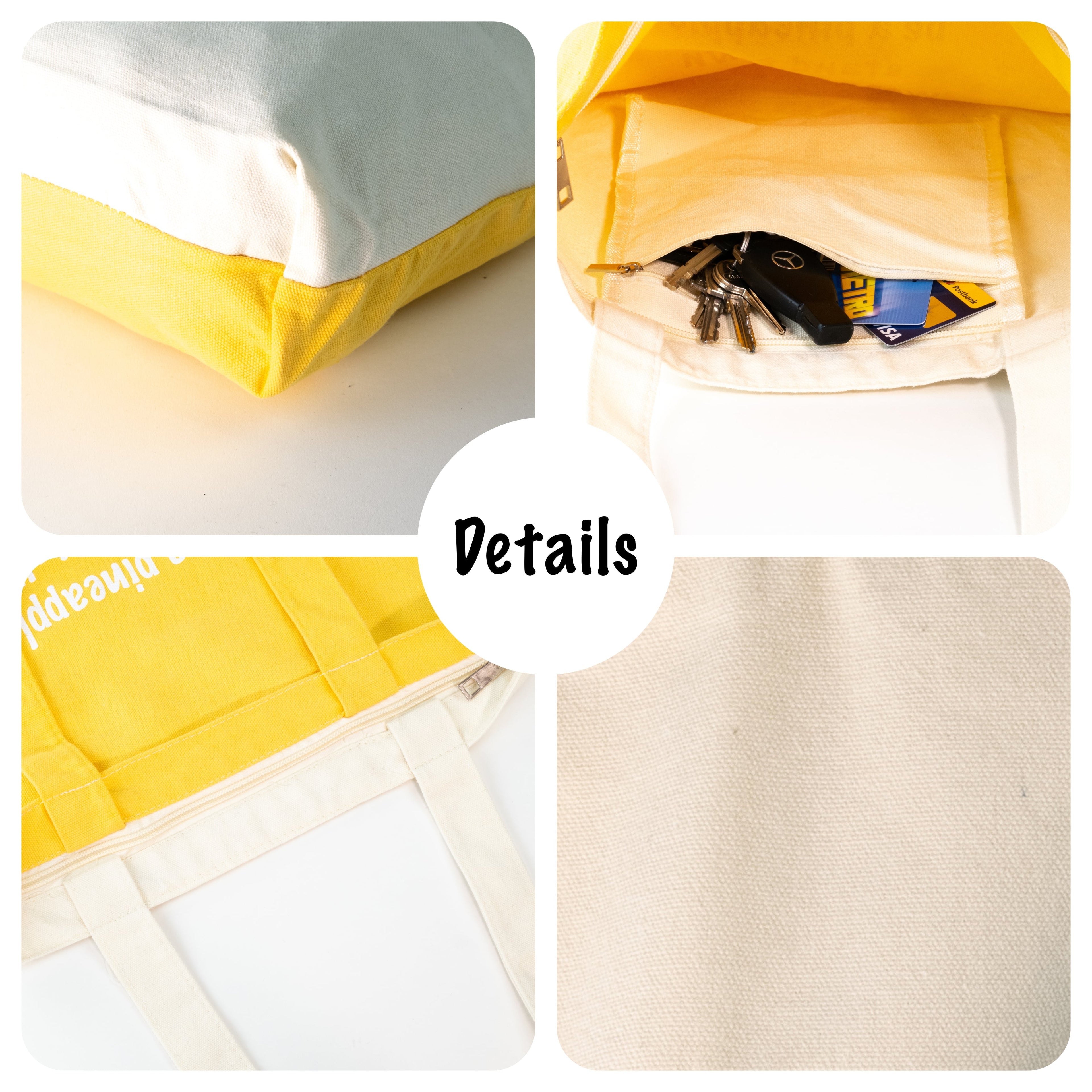 Jutebeutel PINEAPPLE