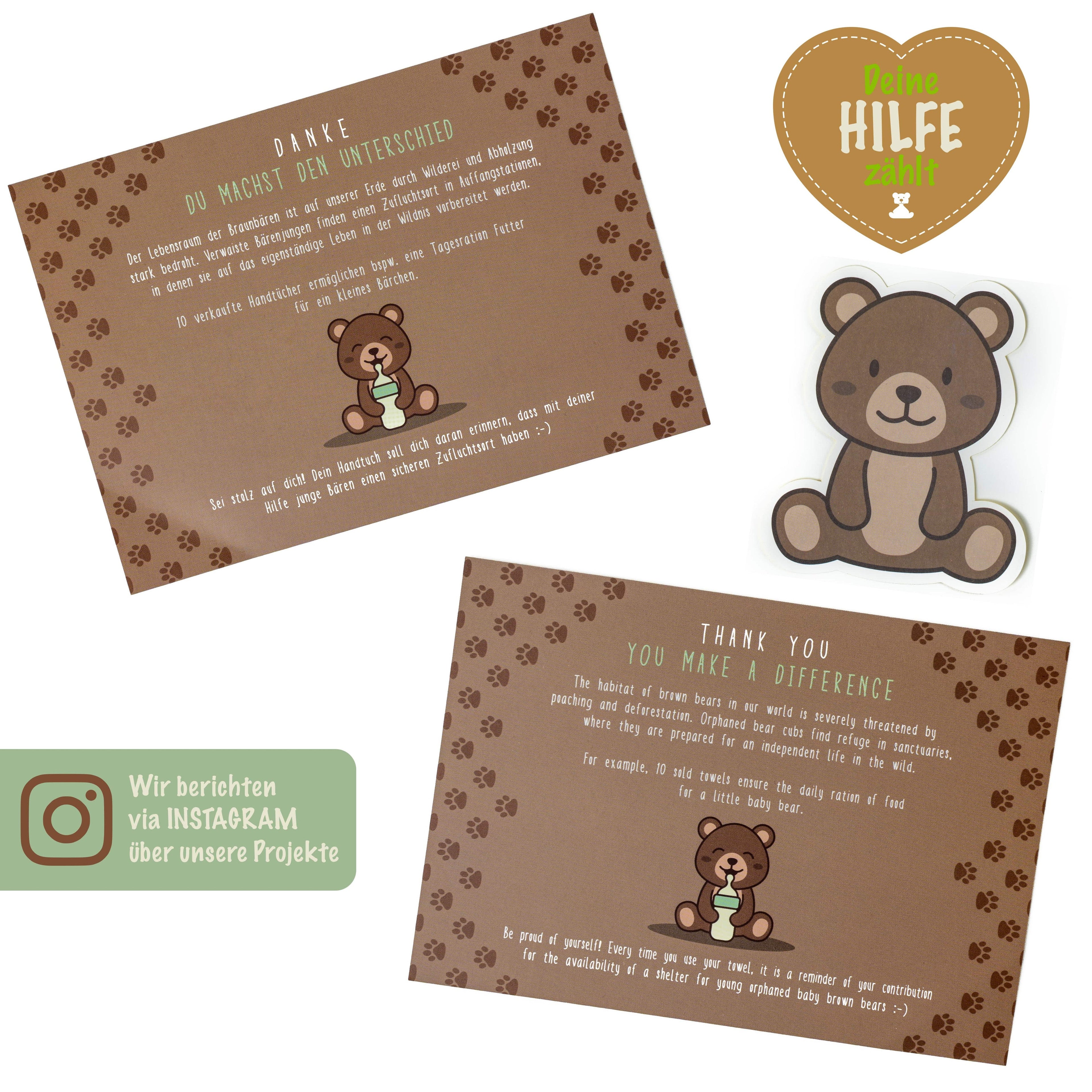 Bären Beach Towel - Microfiber