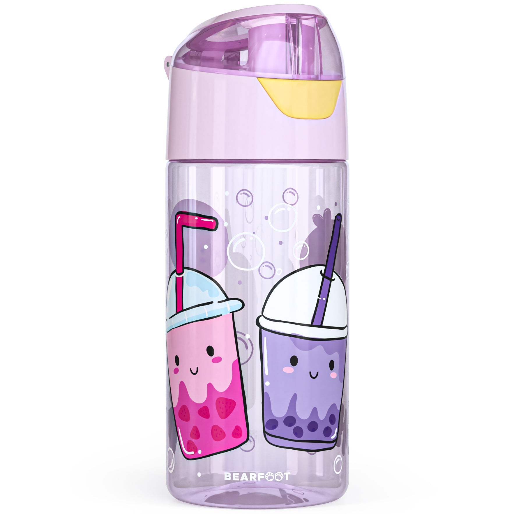 Trinkflasche Kinder, leichte Wasserflasche - Bubble Tea