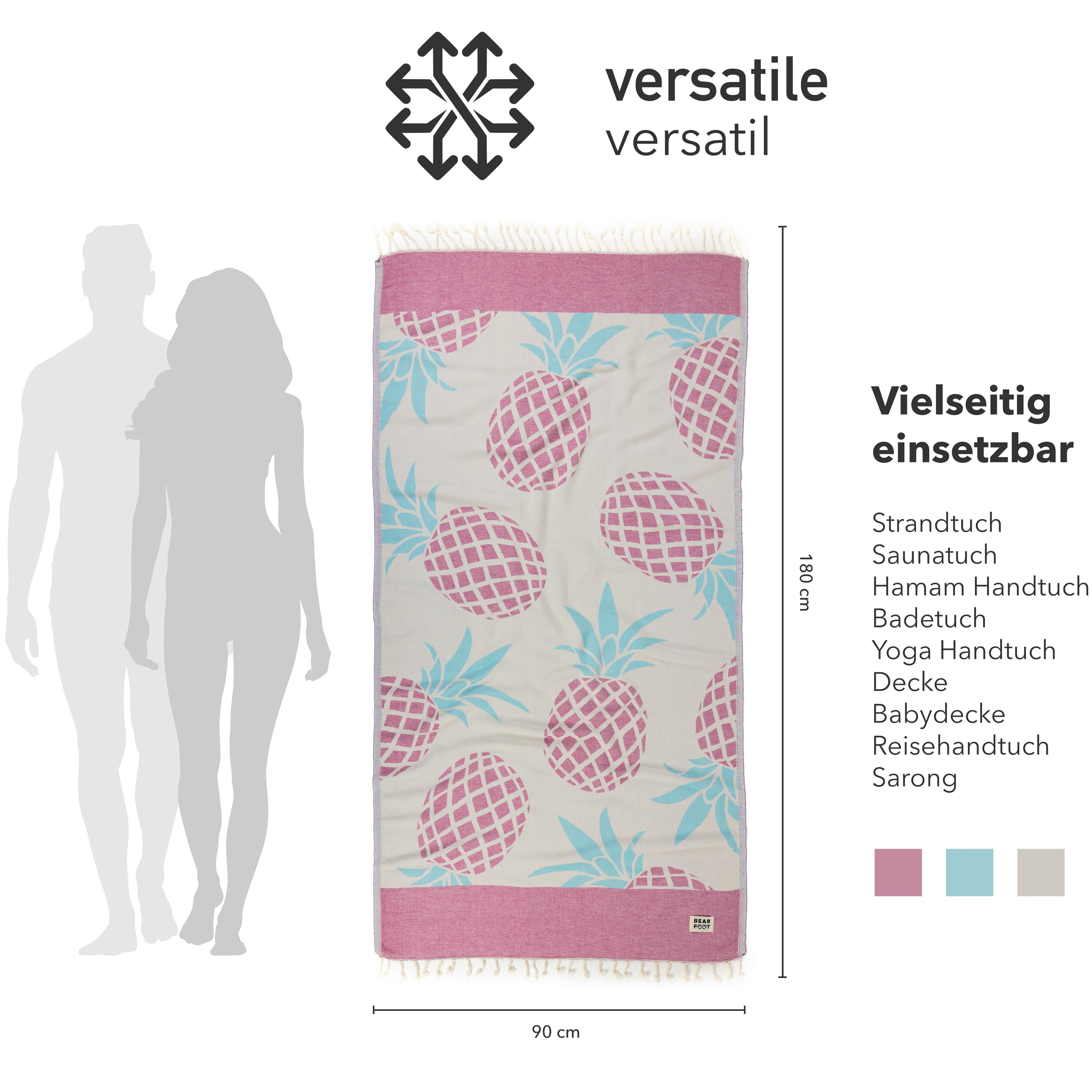 PINEAPPLE PINK - 100% Cotton