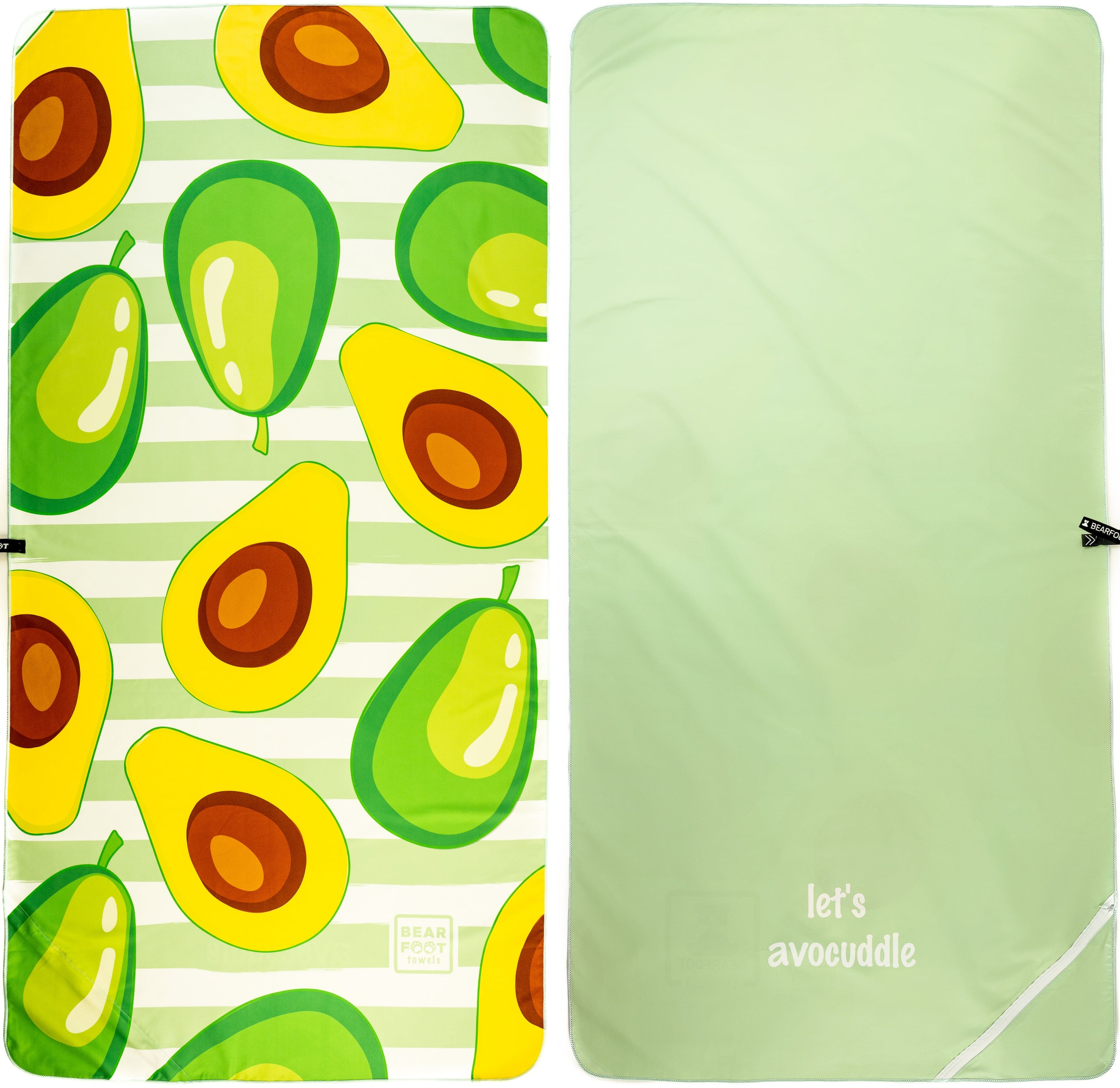 Avocado Beach Towel - Microfiber