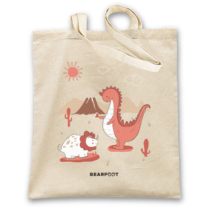 Bolsa de tela de dinosaurios