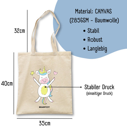 unicorn tote bag