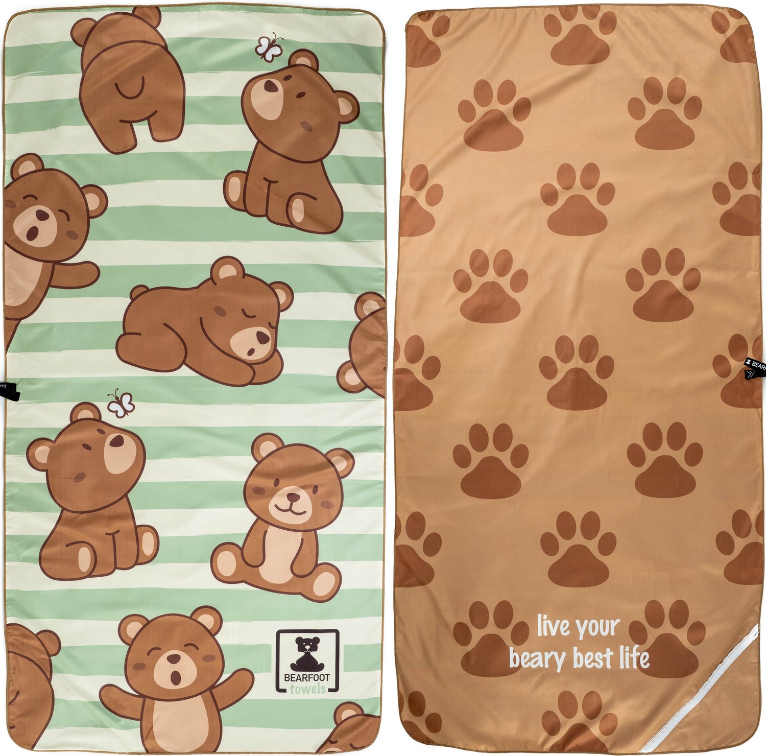 Beren Strandhanddoek - Microfiber