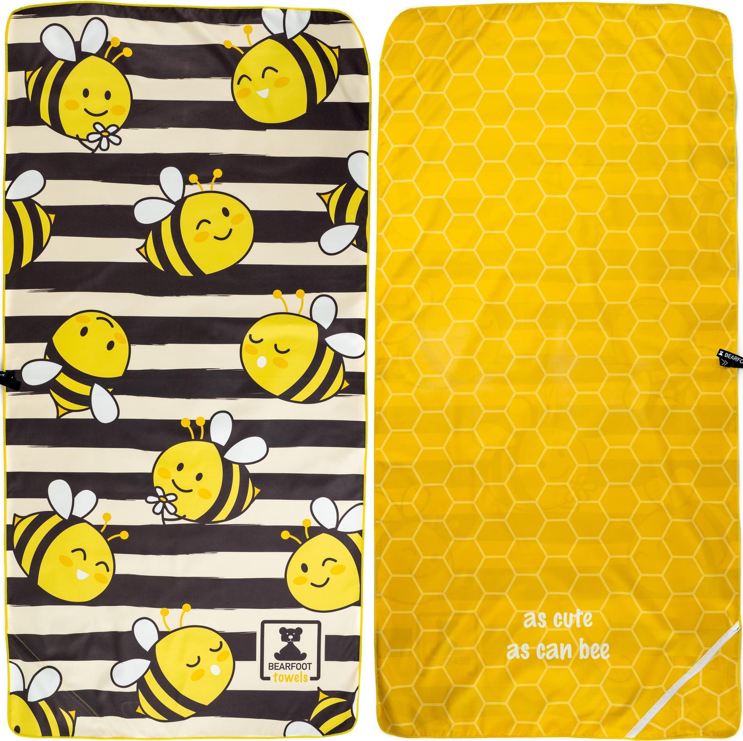 Serviette de Plage Abeille - Microfibre