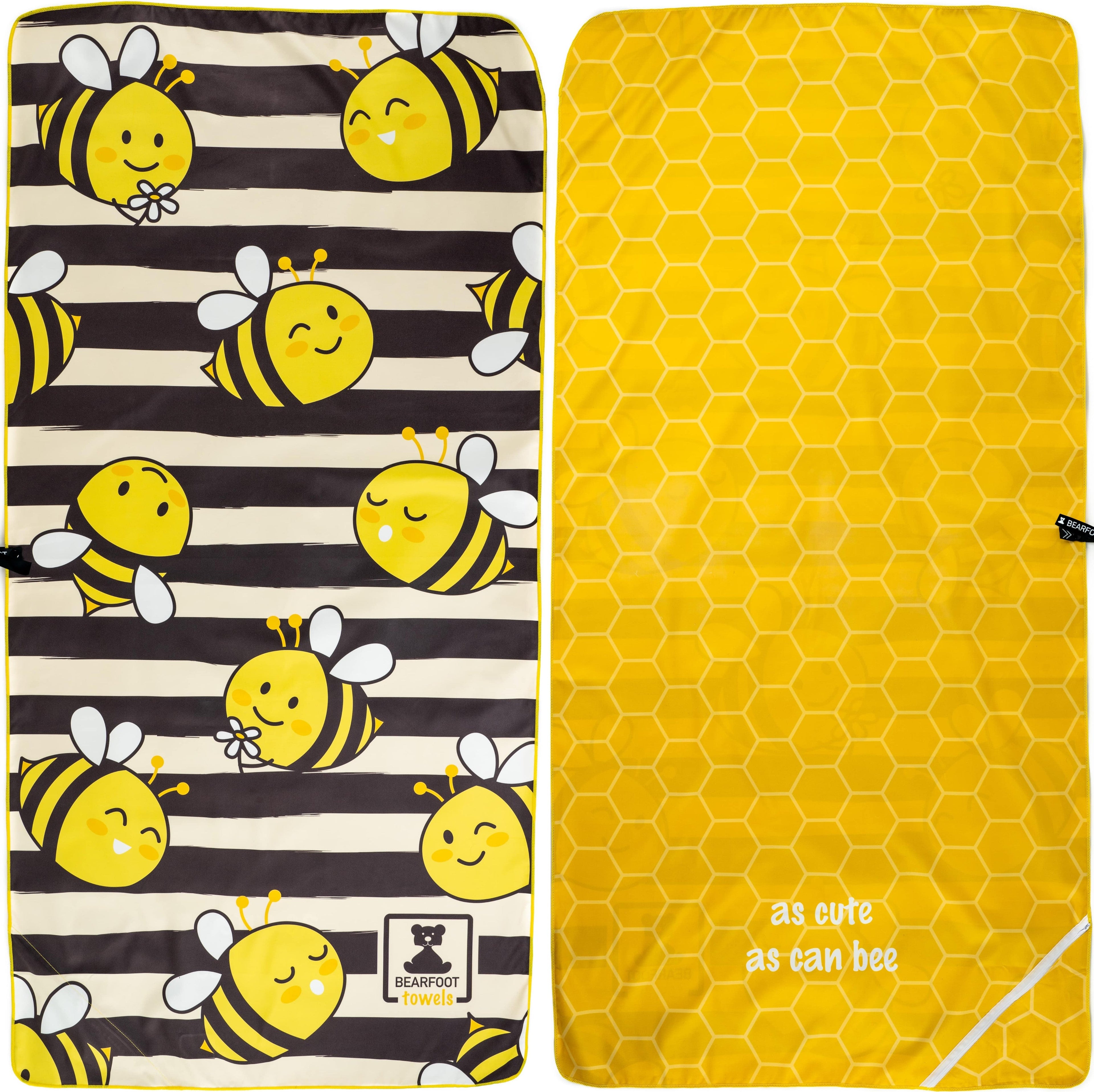Serviette de Plage Abeille - Microfibre