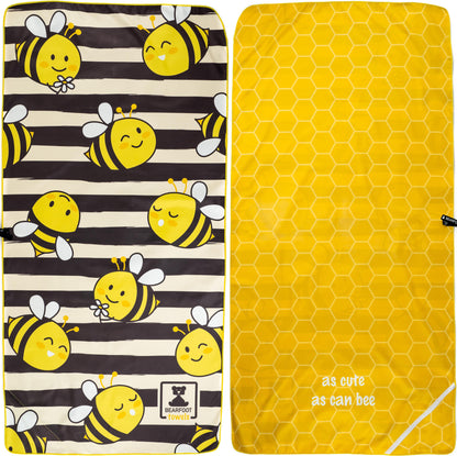 Serviette de Plage Abeille - Microfibre