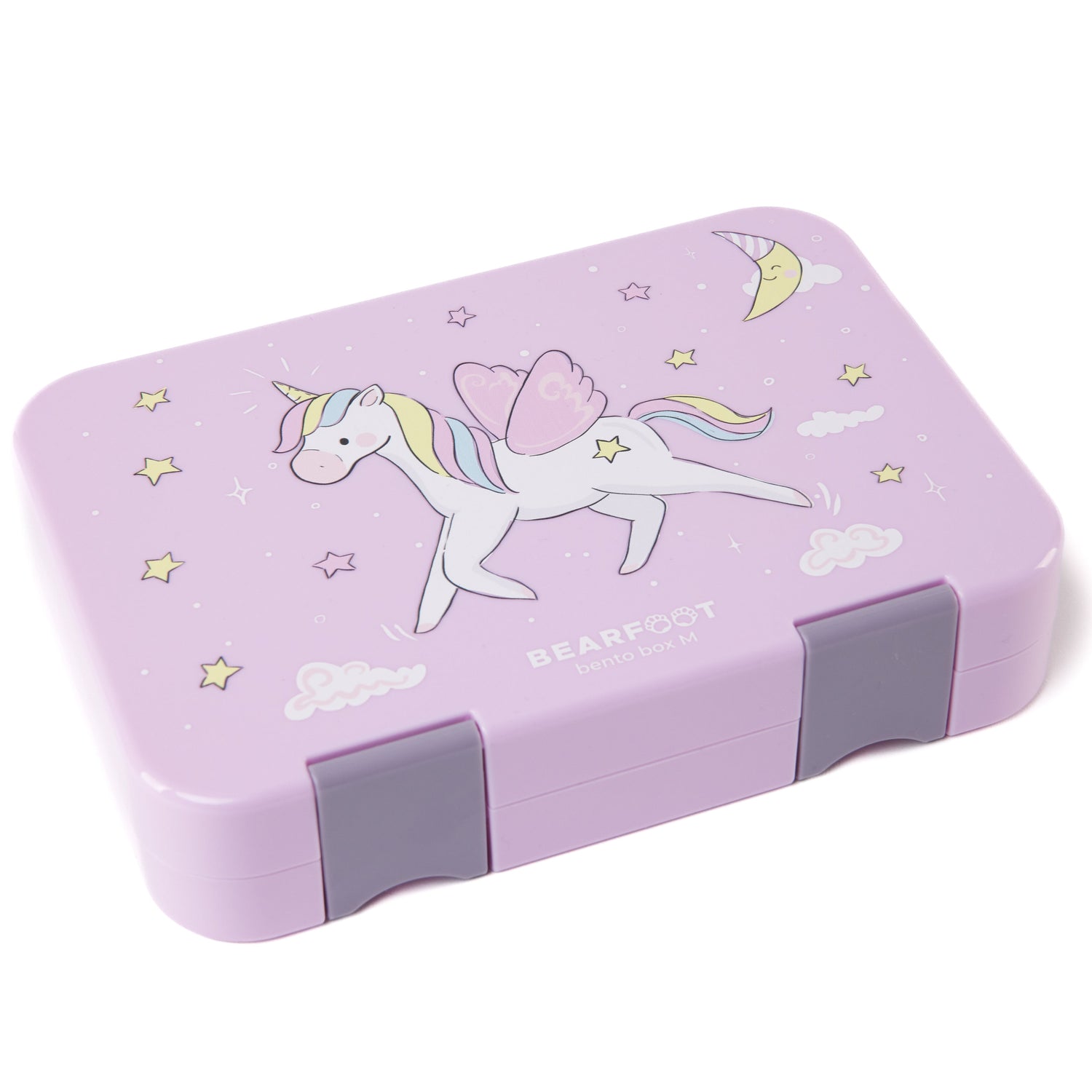 Paquete Unicornio: Bento Box M, botella para beber de 450 ml y botella aislante de 400 ml