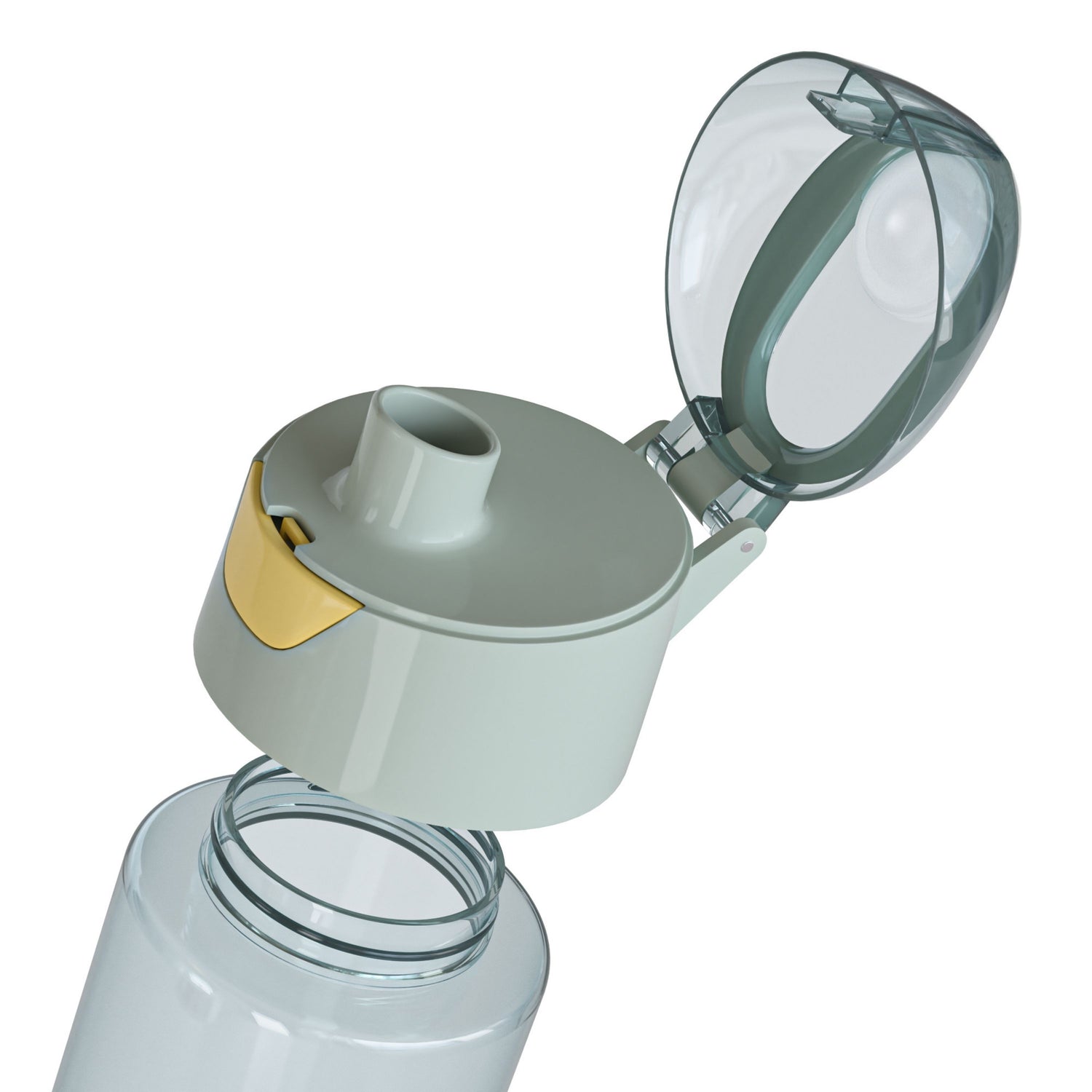 Trinkflasche Kinder 450ml - Ersatzdecke grün