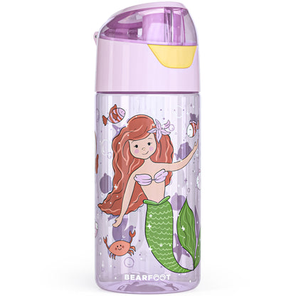 Trinkflasche Kinder, leichte Wasserflasche - Meerjungfrau