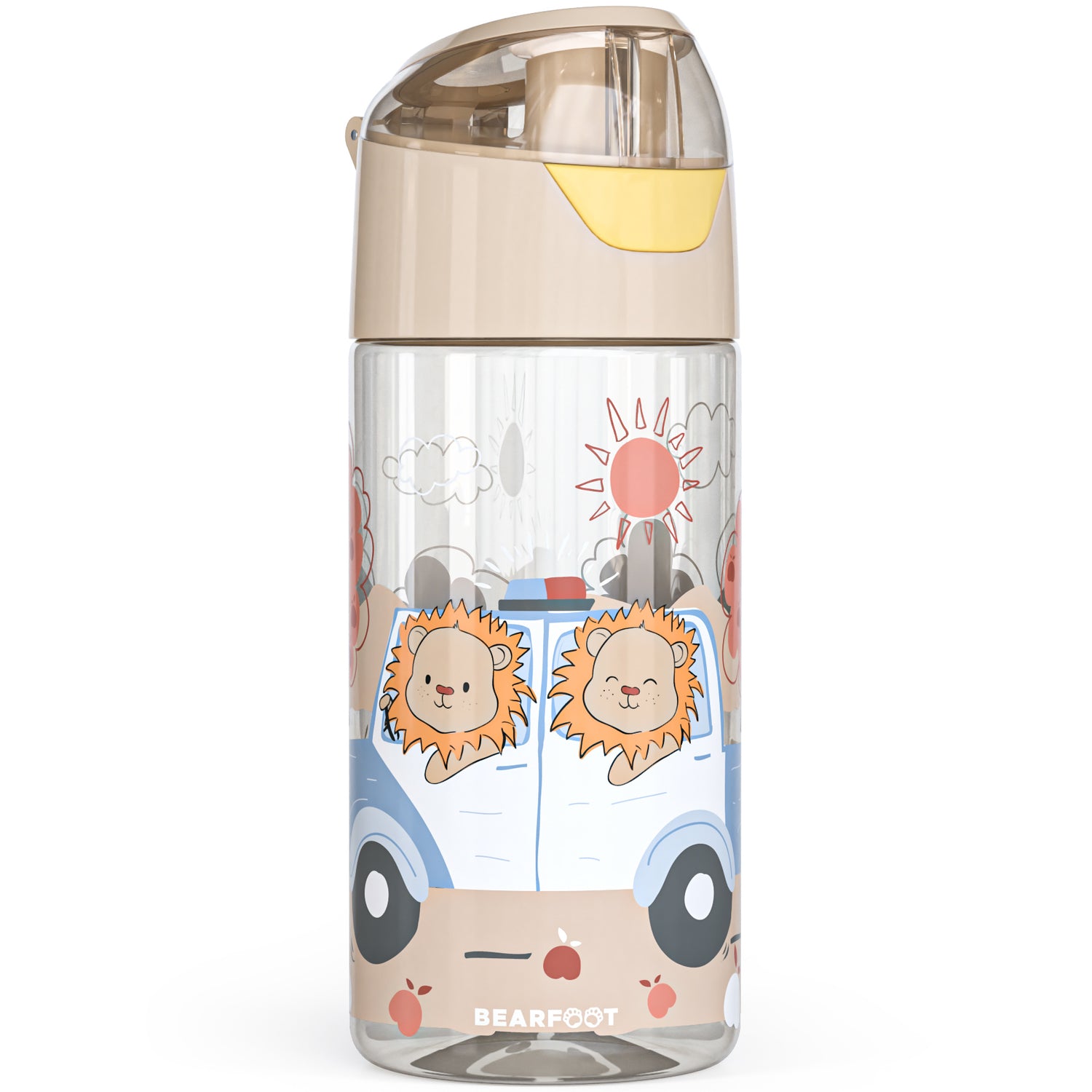 Botella de agua para niños, botella de agua ligera - leones de la policía
