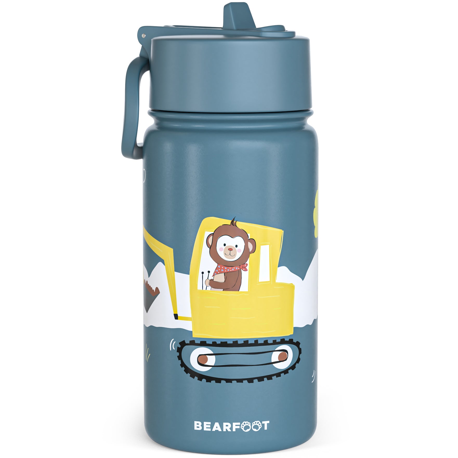 Excavator Bundle - Bento Box M &amp; Drinking Bottle 450ml &amp; Insulated Bottle 400ml