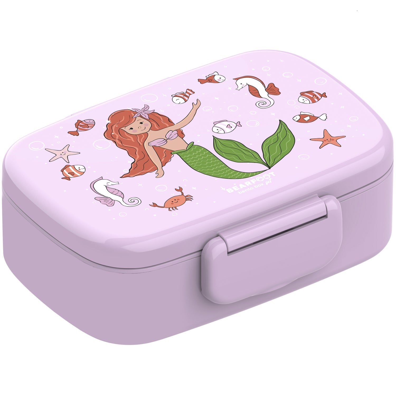 Boîte à lunch enfant à compartiments, légère et étanche - sirène